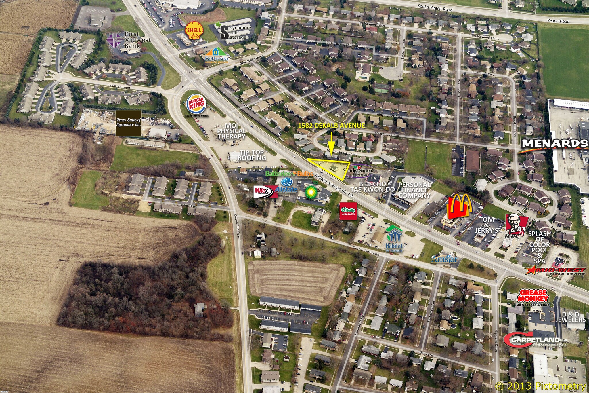 1582 DeKalb Ave Sycamore, IL 60178 Retail Property for Lease on