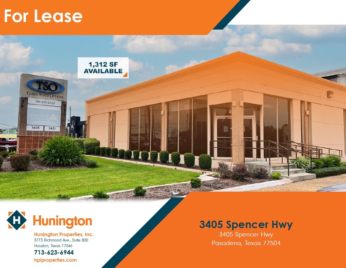 3405 Spencer Hwy, Pasadena, TX for Rent