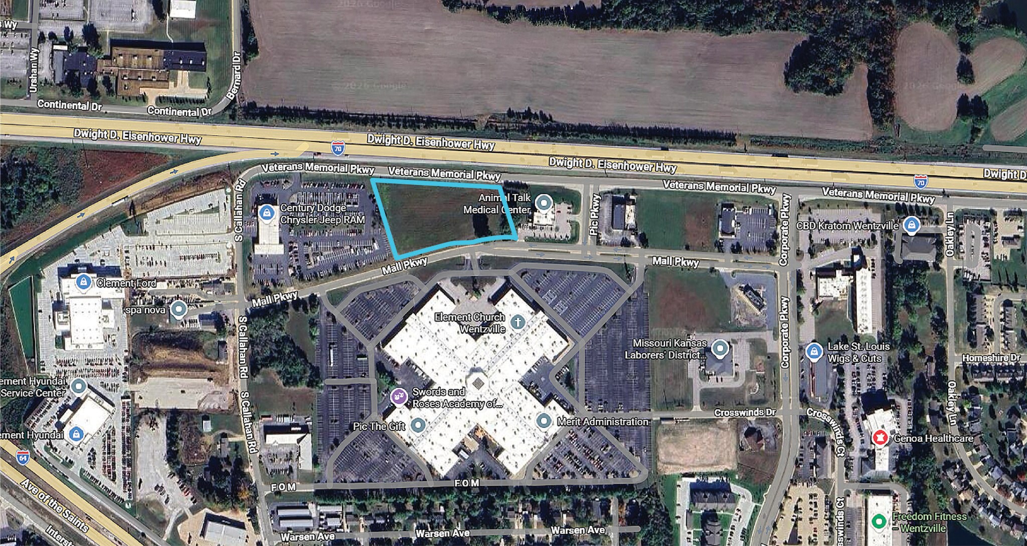 Veterans Memorial Pky @ Mall Pky, Wentzville, MO for Sale