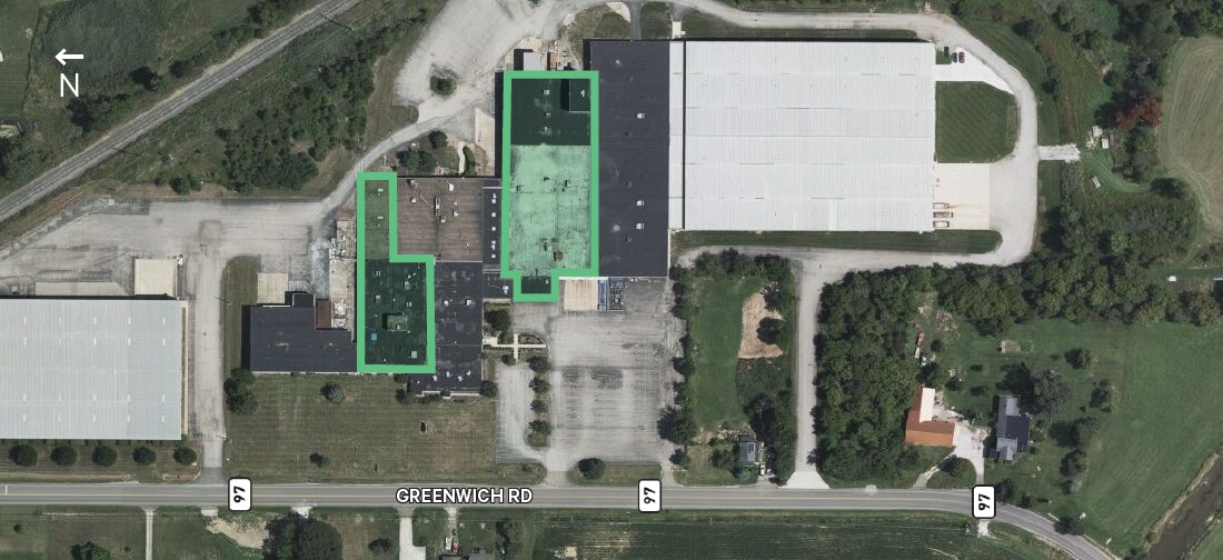 286 W Greenwich Rd Seville, OH 44273 Industrial Property for Lease on
