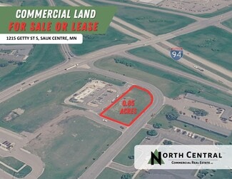 Sauk Centre, MN Commercial Land - 1222 Getty St S