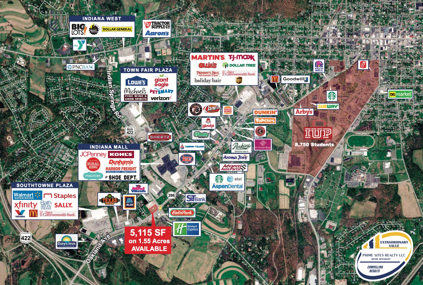 1414 Indian Springs Rd, Indiana, PA for Rent