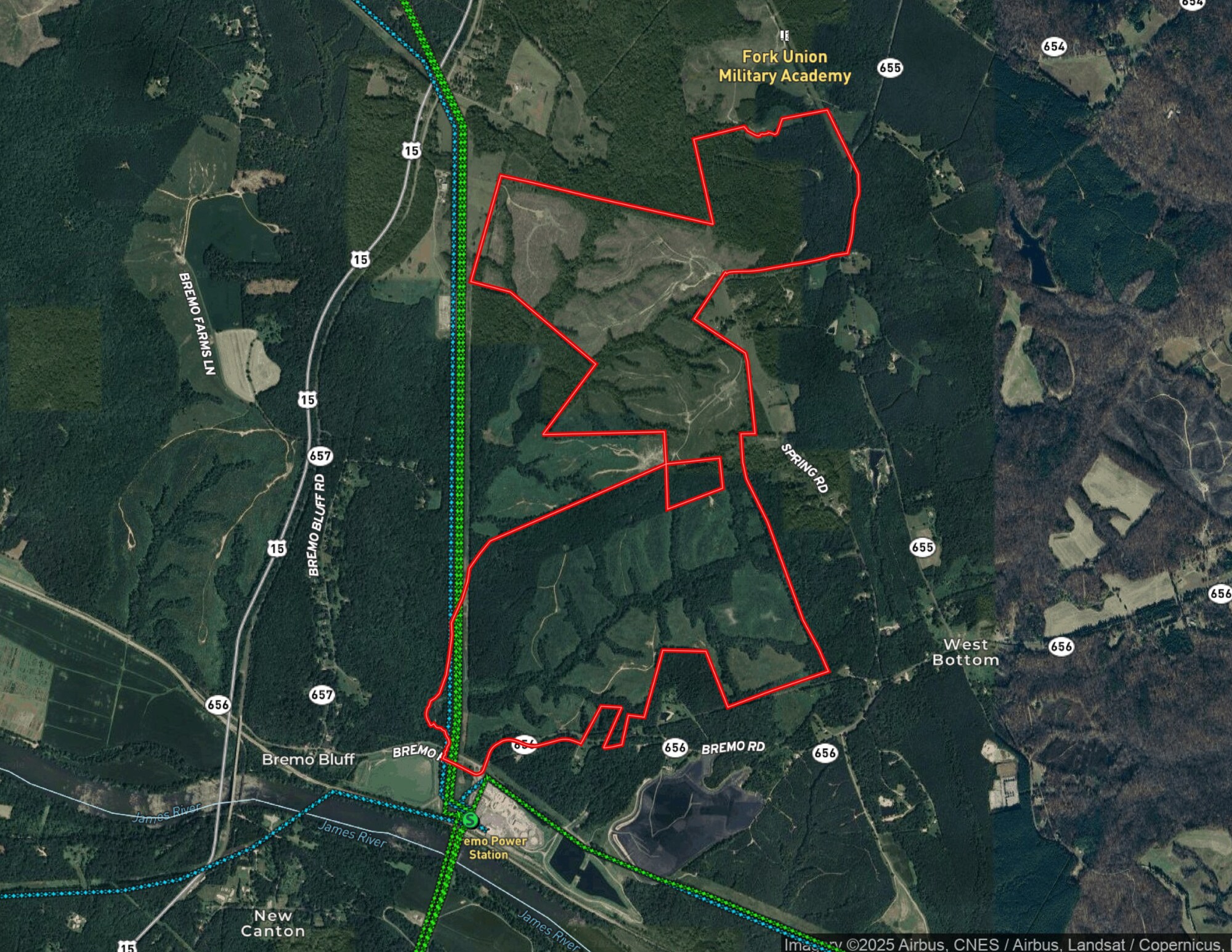 0 Bremo Road, Bremo Bluff, VA for Sale