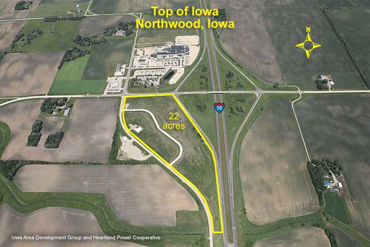 I-35 & Highway 105, Northwood, IA for Sale