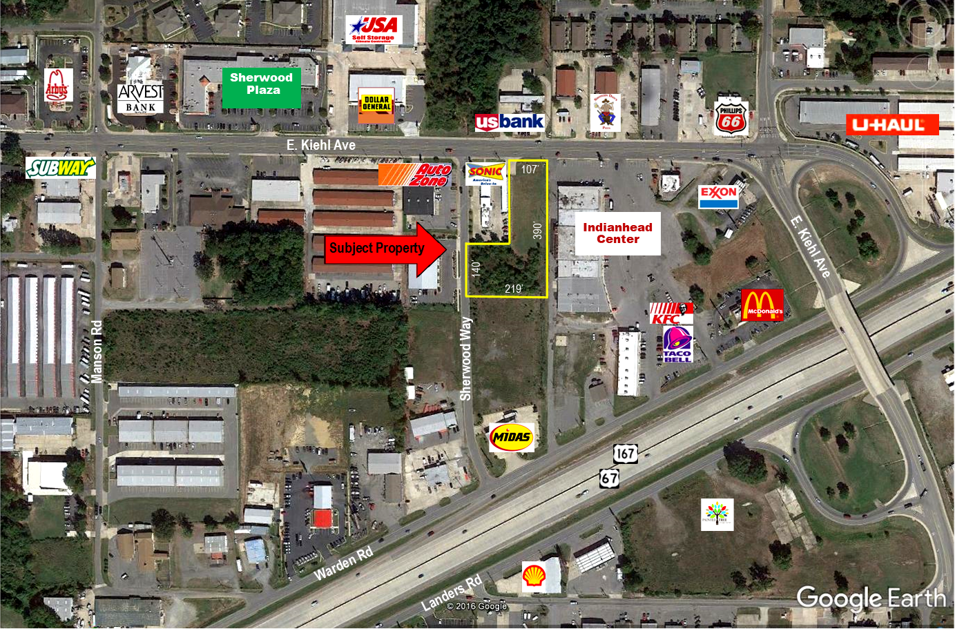 E Kiehl Ave, Sherwood, AR for Sale