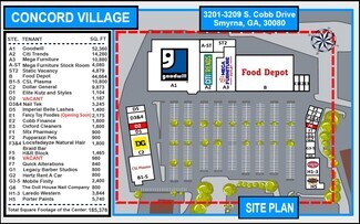 Smyrna, GA Retail - 3201-3209 S Cobb Dr Smyrna, GA Retail - 3201-3209 S Cobb Dr