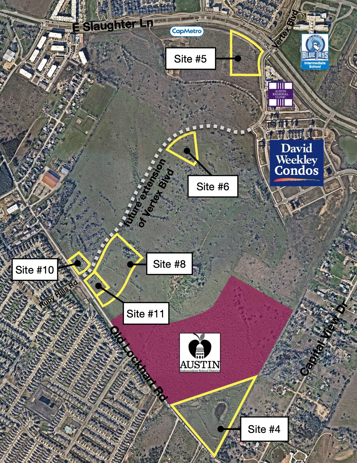 East Slaughter Lane Ln @ Vertex Blvd, Austin, TX for Sale
