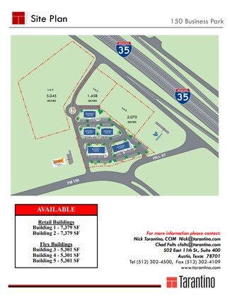Kyle, TX Commercial Land - IH-35 And FM 150