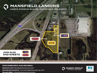 Mansfield, OH Commercial Land - 2480 Possum Run Rd