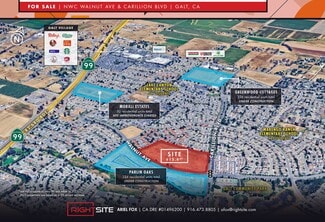 Galt, CA Commercial - Walnut Ave @ Carillion Ave Galt, CA Commercial - Walnut Ave @ Carillion Ave