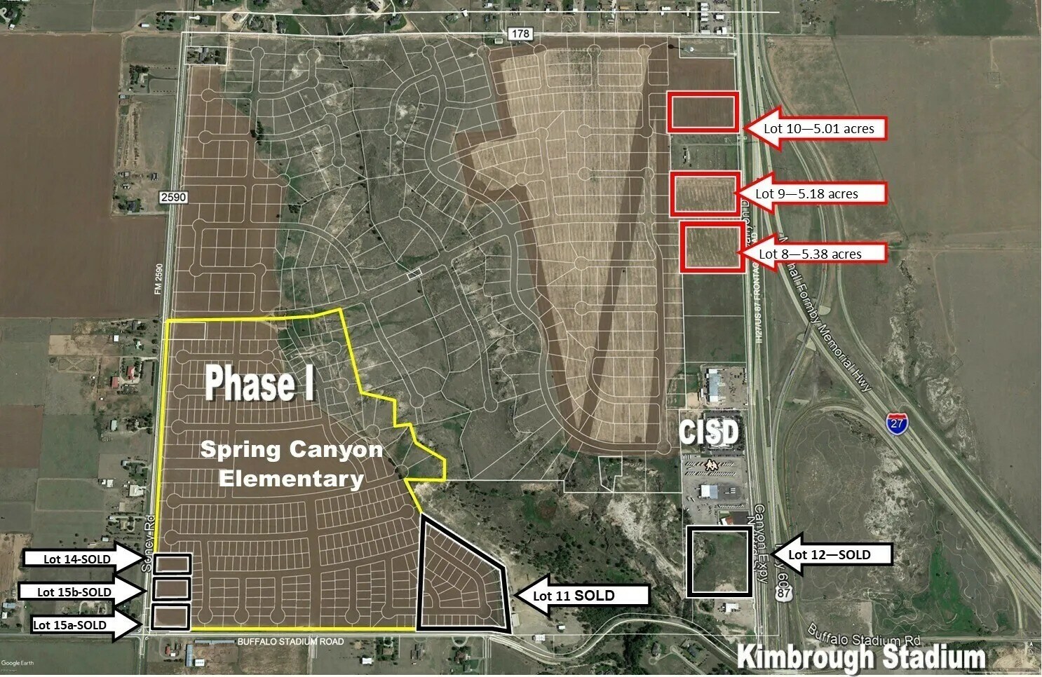 I-27 Country Club Rd, Canyon, TX for Sale