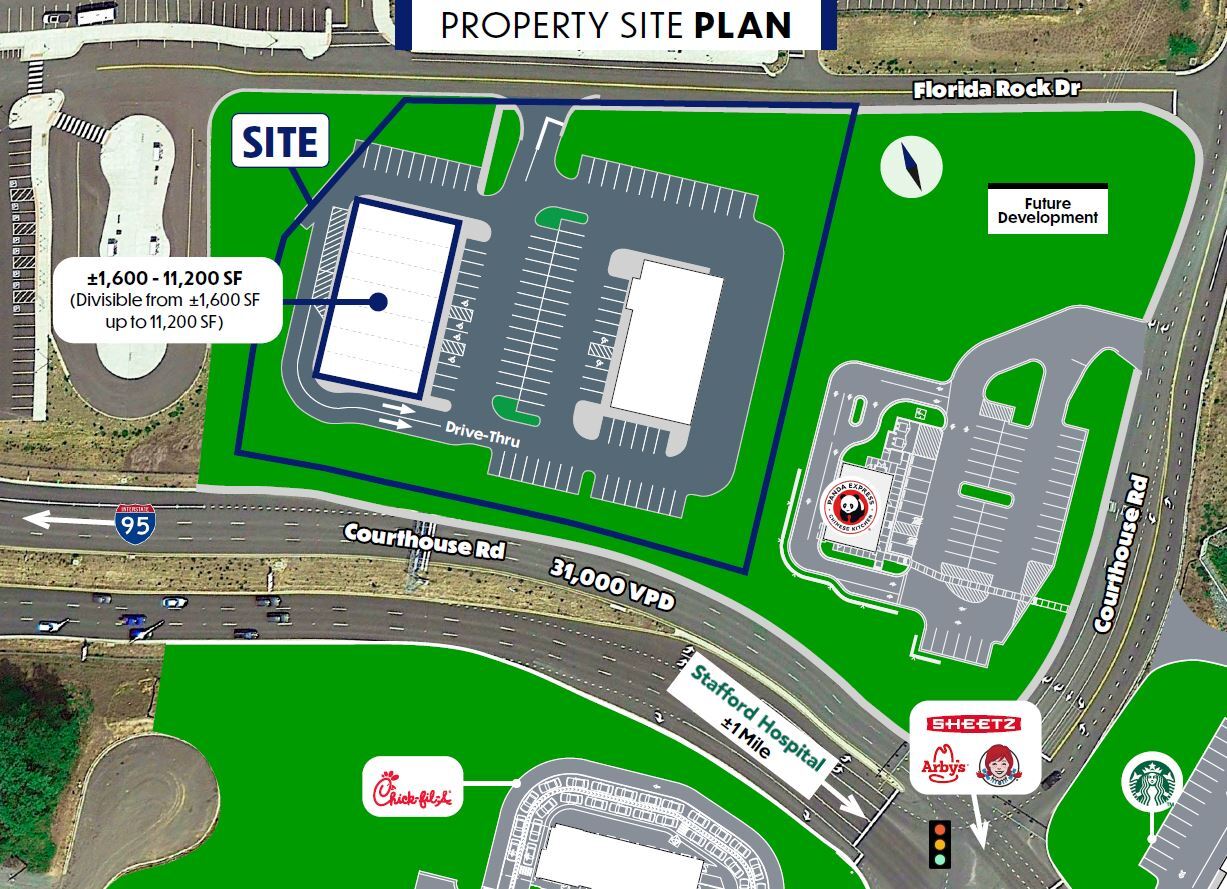 Courthouse Road & Florida Rock Drive, Stafford, VA for Rent