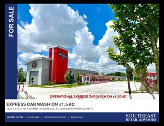 North Lauderdale, FL Car Washes - 1821 S State Road 7