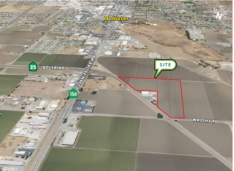 SWC 25 & Wright Rd Hwy, Hollister, CA for Sale