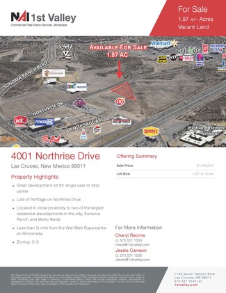 Las Cruces, NM Commercial - 4001 Northrise