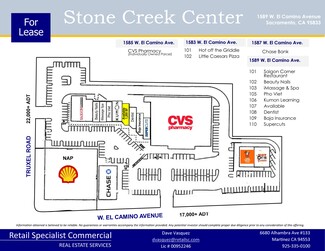 Sacramento, CA Retail - 1583-1589 W El Camino Ave