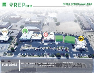 Las Cruces, NM Retail - 2750 Mall Dr Las Cruces, NM Retail - 2750 Mall Dr