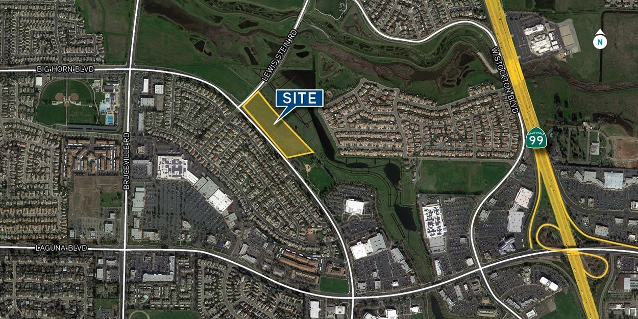 Big Horn Blvd @ Laguna Blvd, Elk Grove, CA for Sale