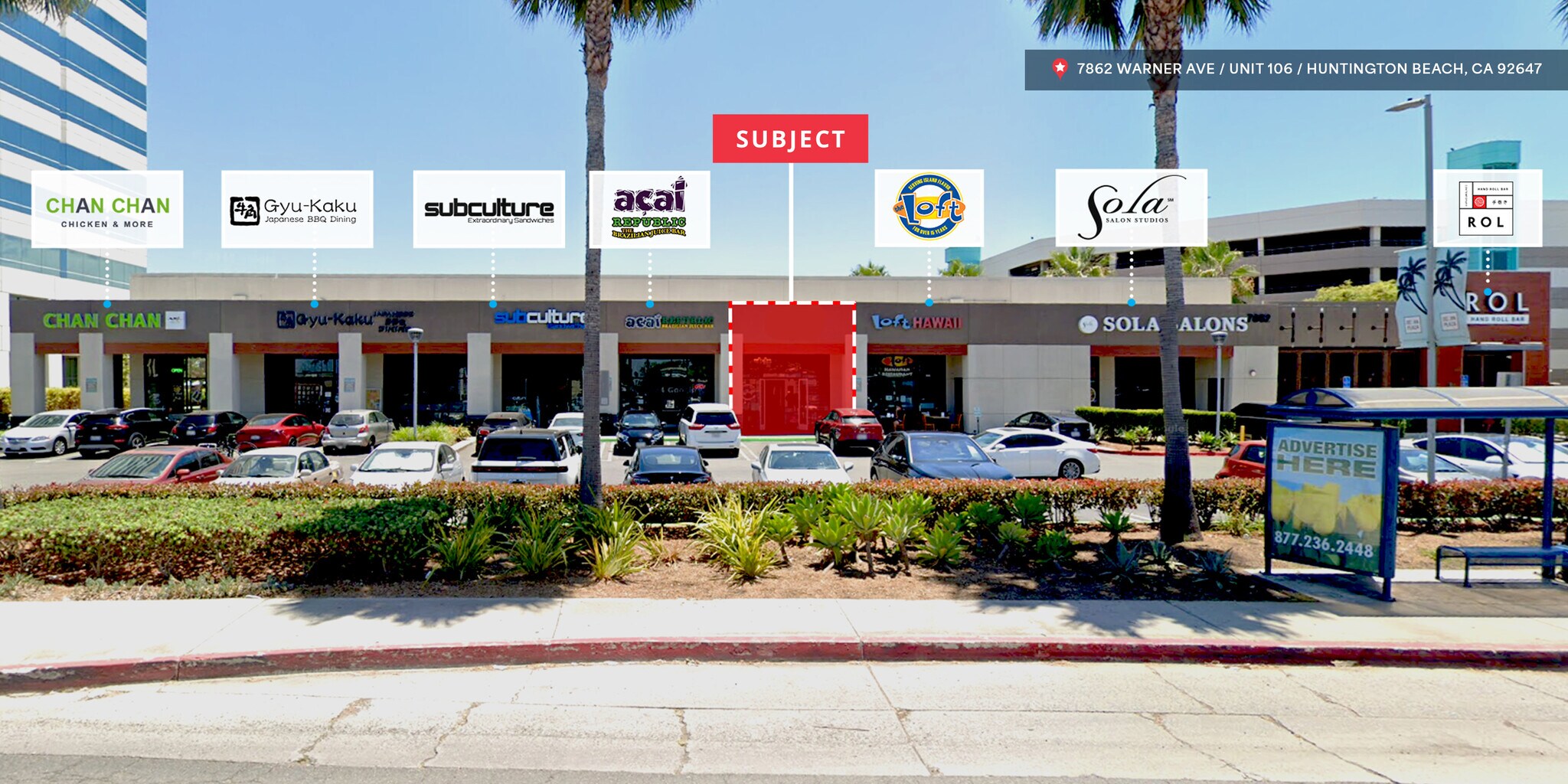 7842-7862 Warner Ave, Huntington Beach, CA for Rent