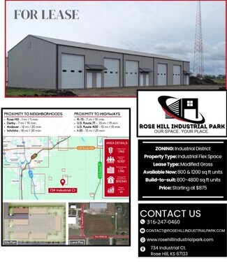 Rose Hill, KS Flex - 734 S Industrial Ct