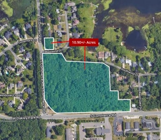 Commerce Township, MI Commercial Land - 0 Oakley Park Rd