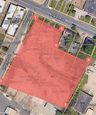 Durham, NC Commercial Land - 1302 Angier ave