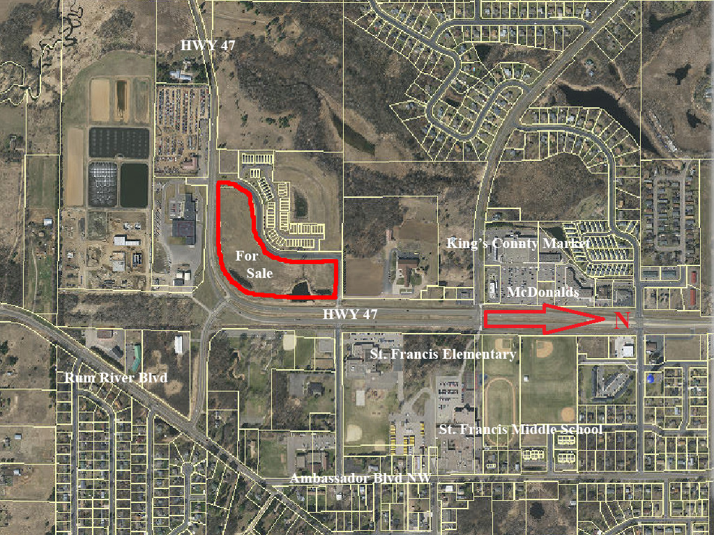 Saint Francis Blvd NW, Saint Francis, MN for Sale