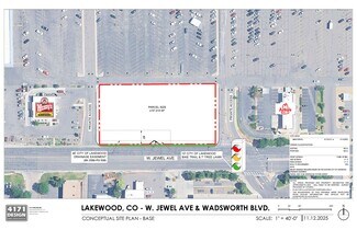 Lakewood, CO Commercial Land - Jewell Shopping Center Pad Sites Lakewood, CO Commercial Land - Jewell Shopping Center Pad Sites