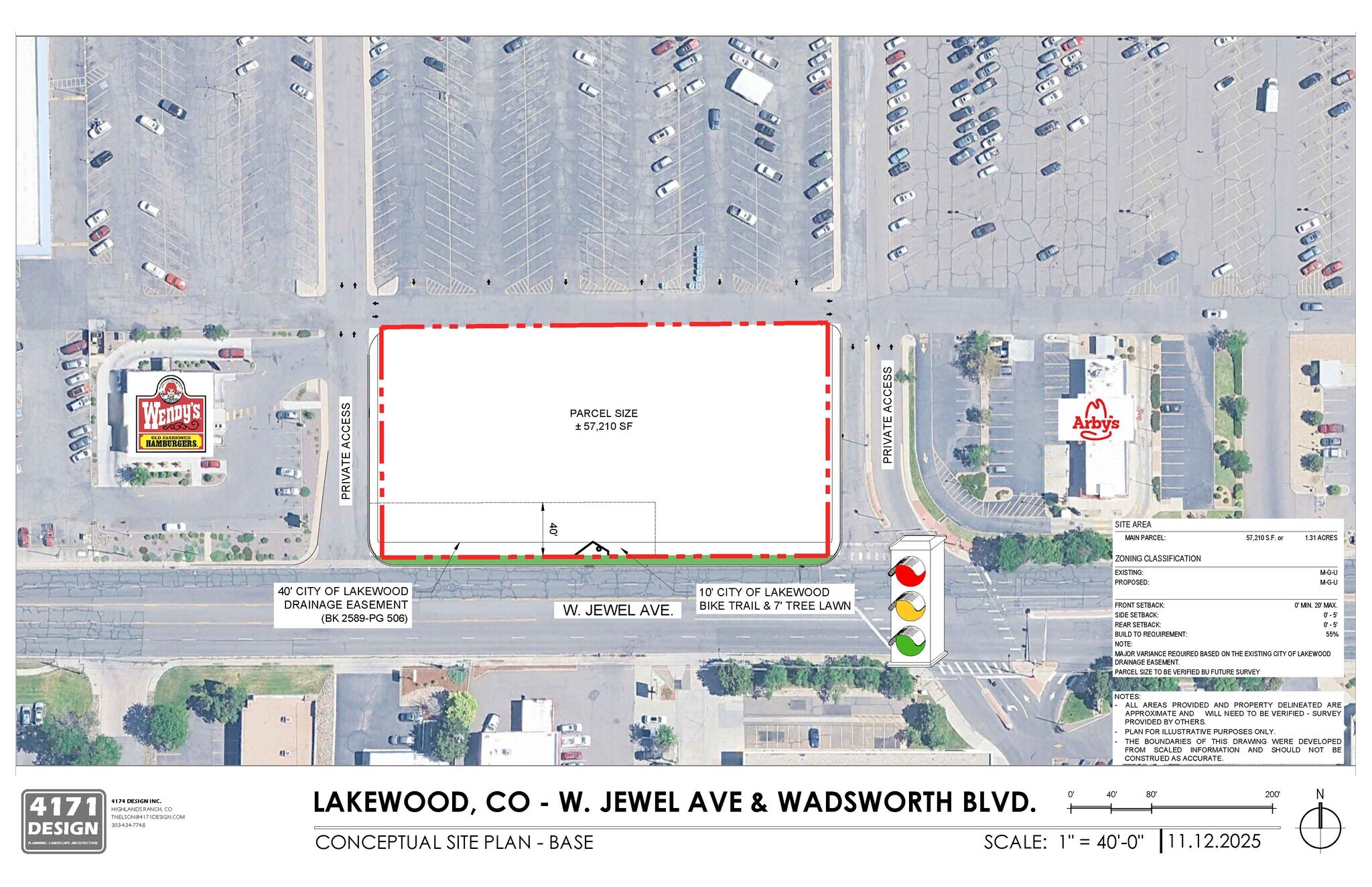 Jewell Shopping Center Pad Sites, Lakewood, CO for Rent