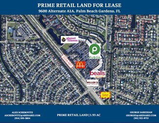 Palm Beach Gardens, FL Commercial Land - 9600 Alt A1a