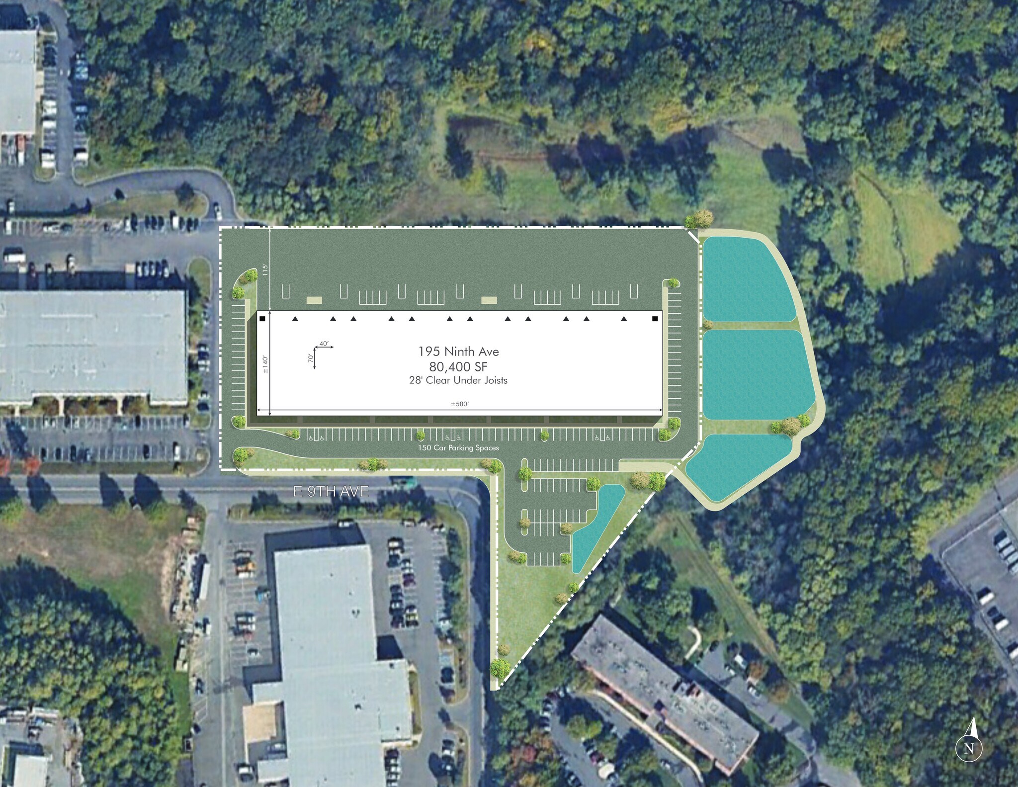 195 9th Ave Runnemede, NJ 08078 Industrial Property for Lease on