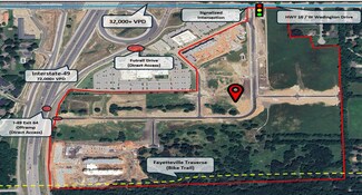 Fayetteville, AR Commercial Land - 2454 Wedington Dr