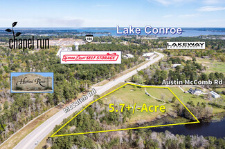 Montgomery, TX Commercial Land - 5.7+/-Ac SEC McCaleb Rd & Austin McComb rd