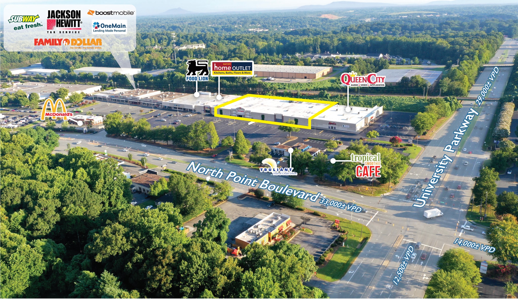 7736-7774 North Point Blvd, Winston-Salem, NC for Rent