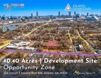 Atlanta, GA Commercial Land - 233 Joseph E Lowery Blvd NW