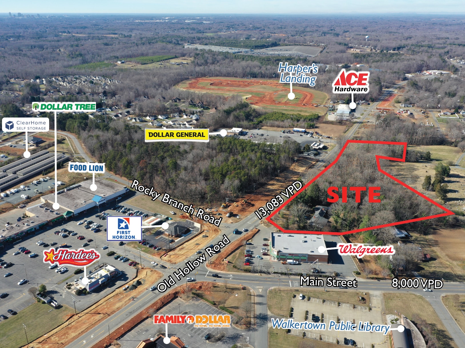 2965 Old Hollow Rd, Walkertown, NC for Sale