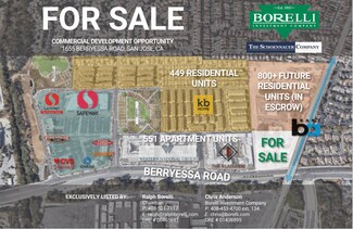 San Jose, CA Commercial Land - 1655 Berryessa Rd