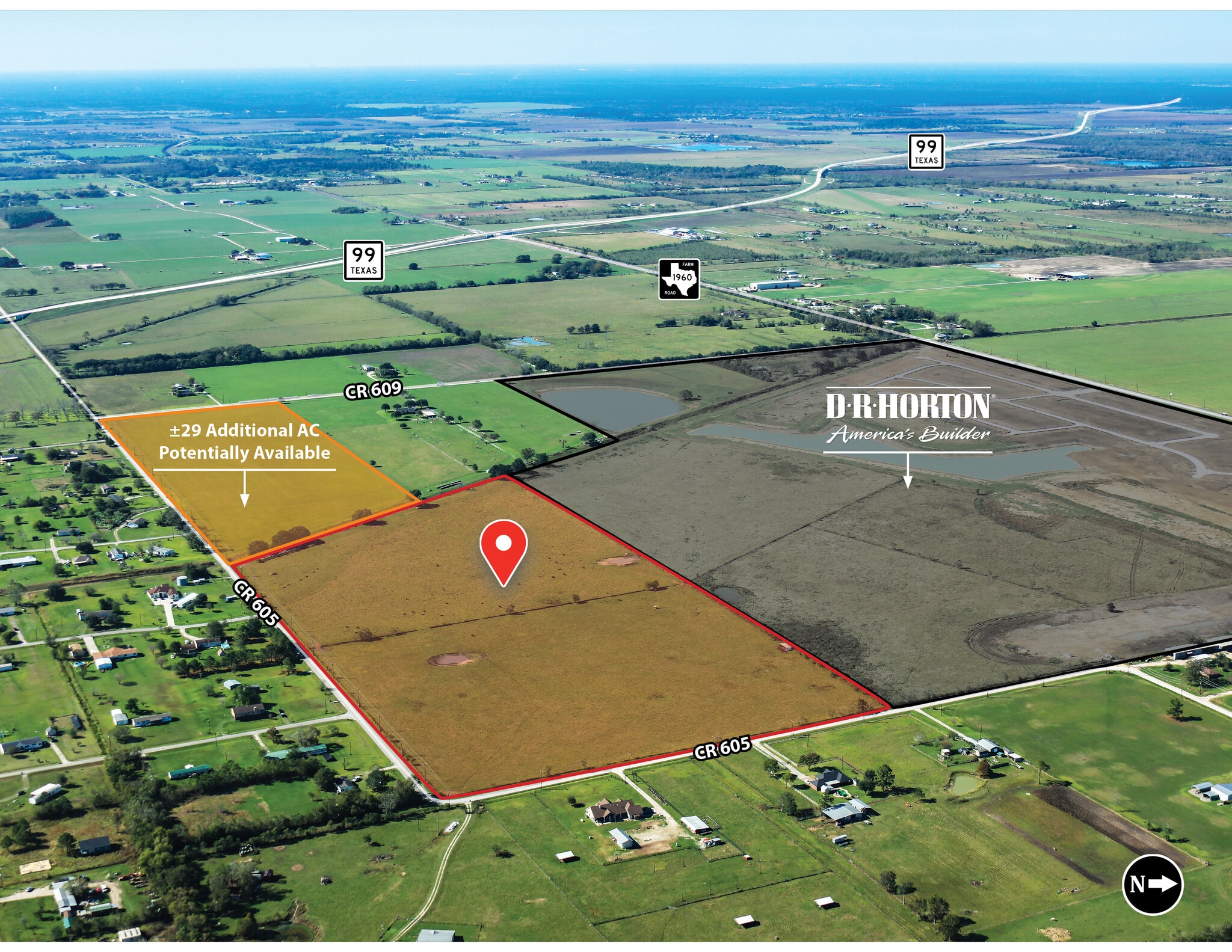 CR 605, Dayton, TX for Sale