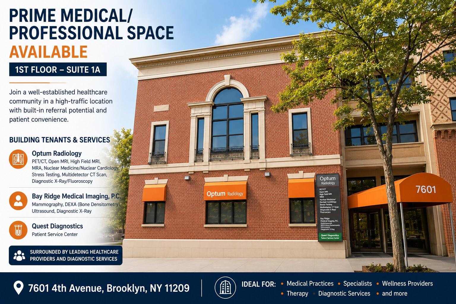 7601 Fourth Ave, Brooklyn, NY for Rent