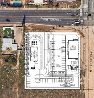 Lancaster, CA Commercial Land - 1540 W Avenue L