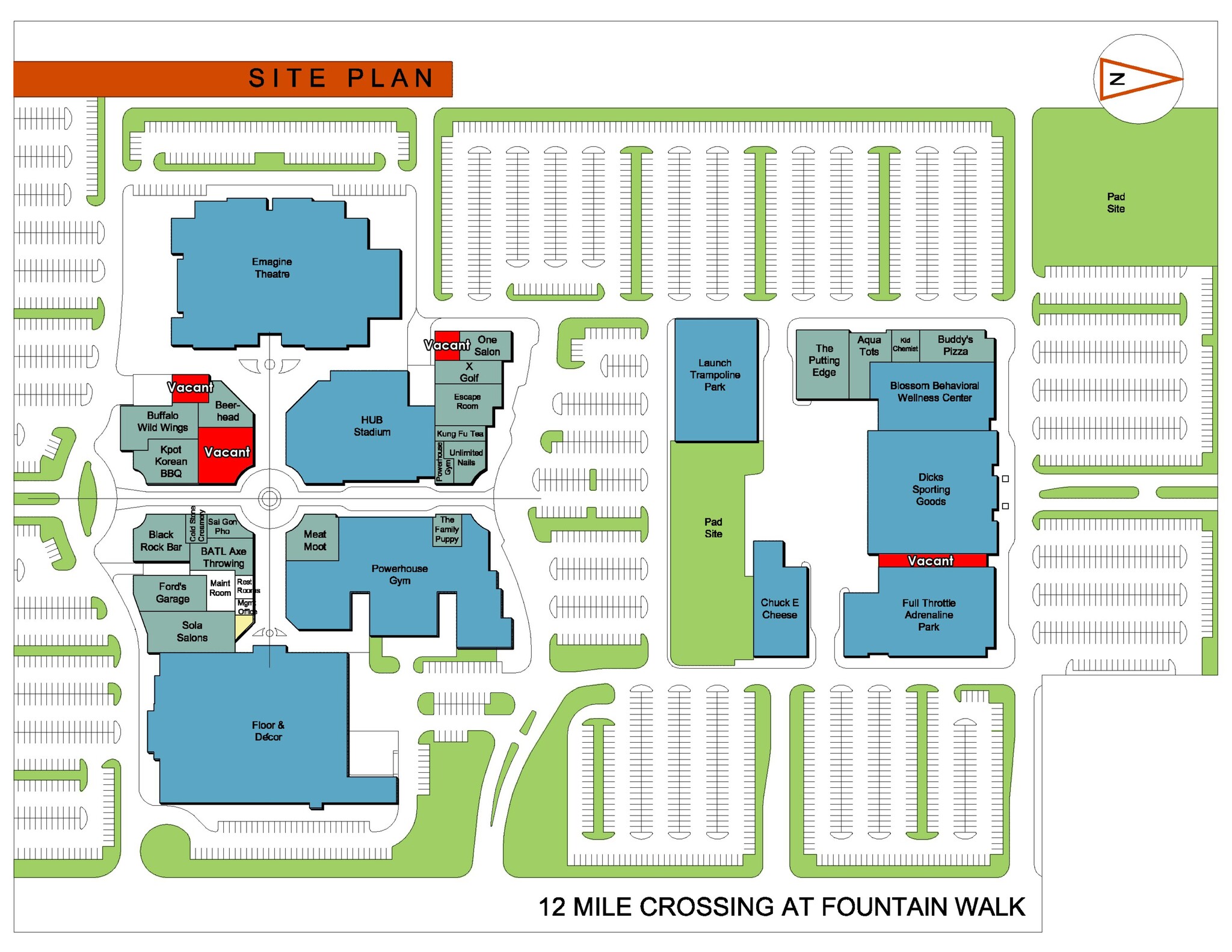 44075-44275 W 12 Mile Rd, Novi, MI for Rent