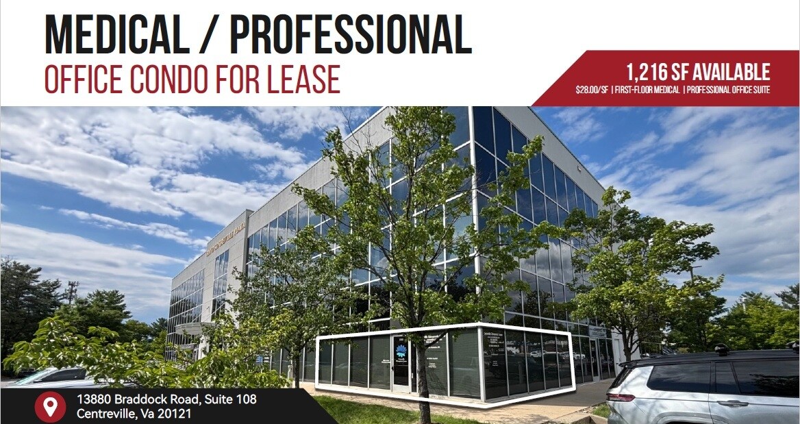 13880 Braddock Rd, Centreville, VA for Rent
