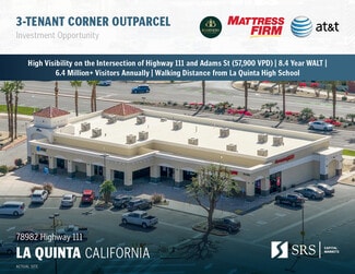 La Quinta, CA Freestanding - 78982 Highway 111 La Quinta, CA Freestanding - 78982 Highway 111