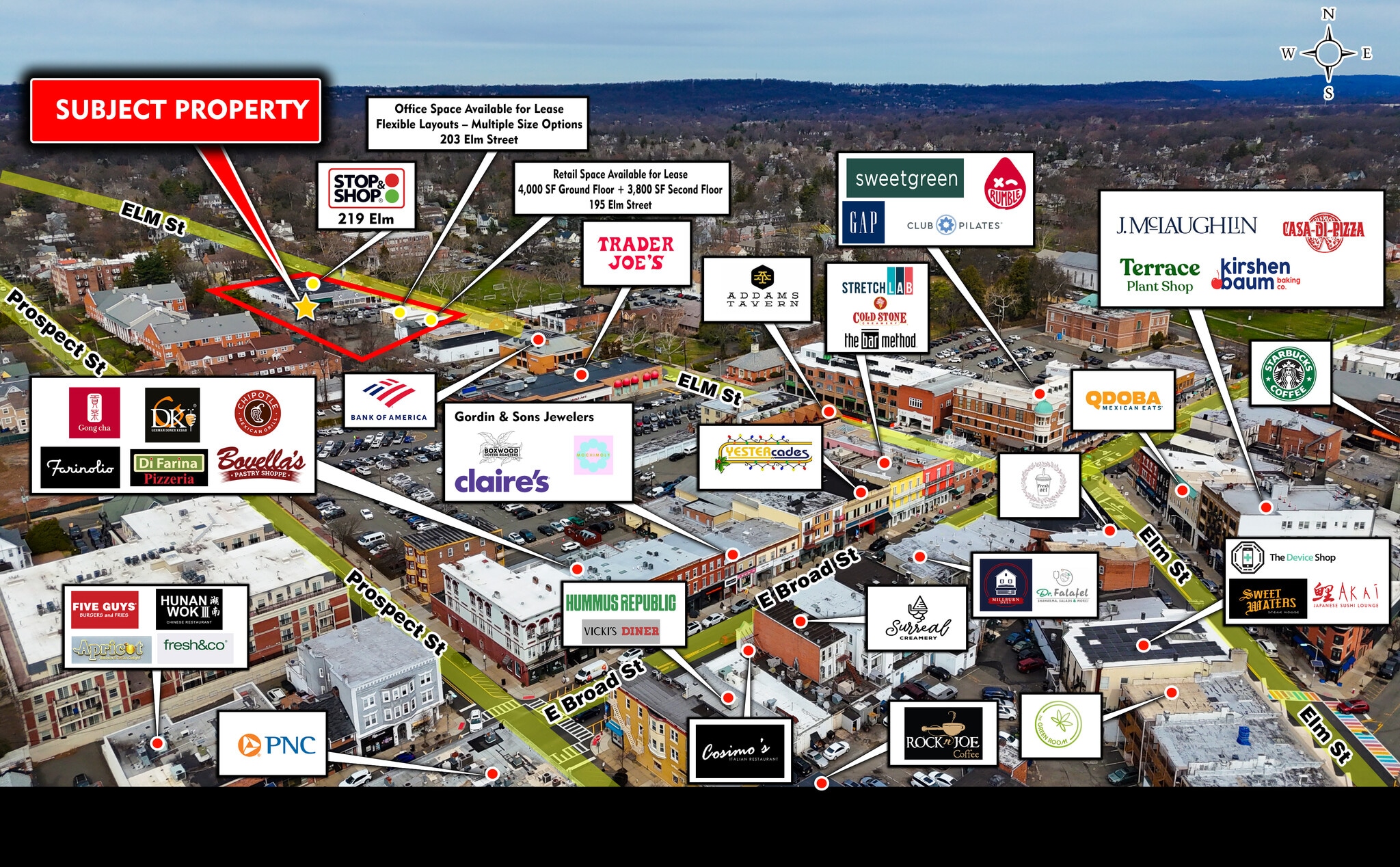 195 Elm St, Westfield, NJ for Rent