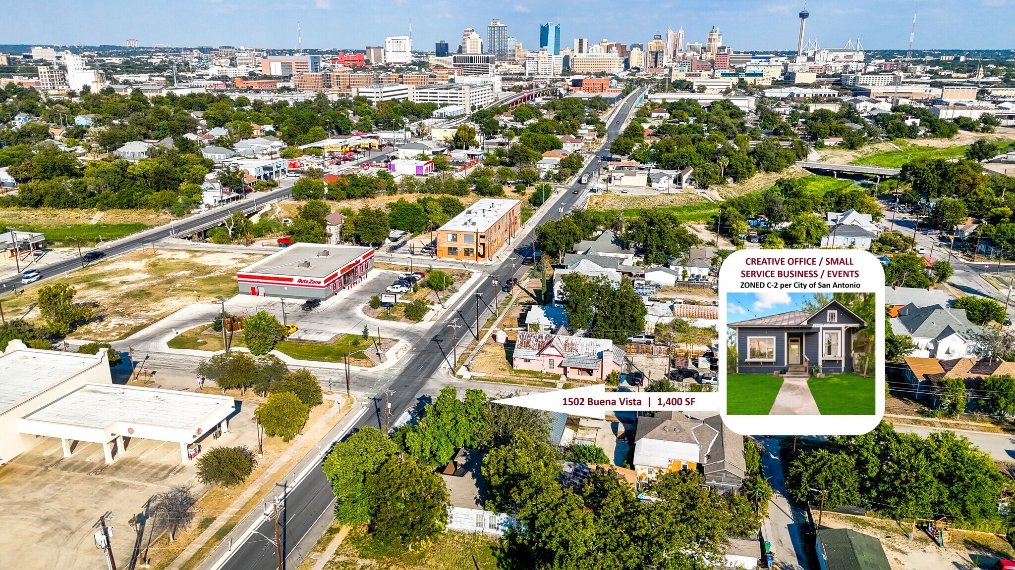 1502 Buena Vista Rd, San Antonio, TX for Sale