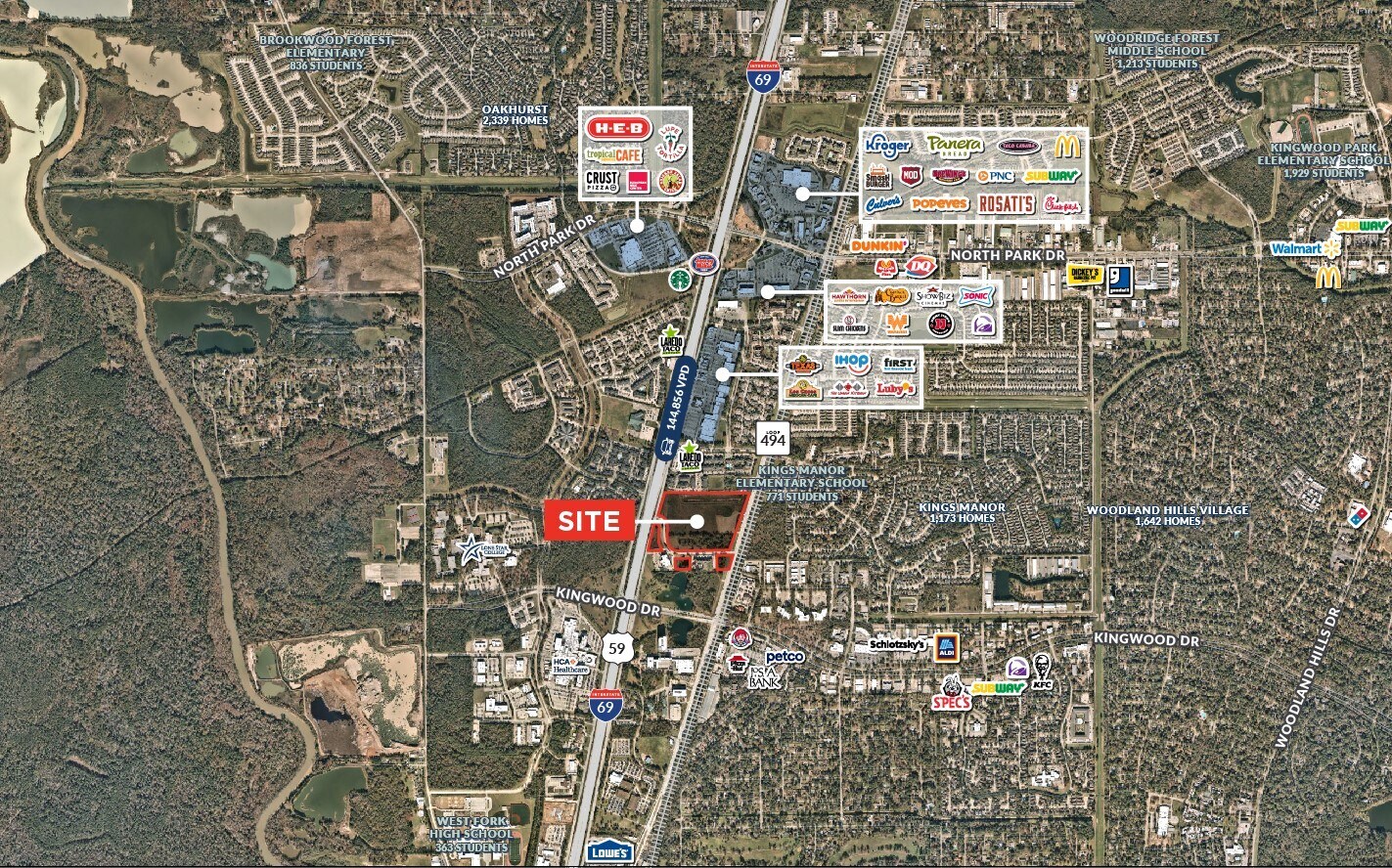 23320 Highway 59 N, Kingwood, TX for Sale
