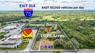 Bushnell, FL Commercial Land - 2623 CR 48