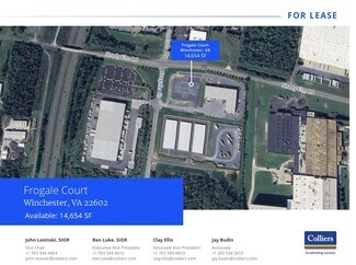 Winchester, VA Industrial - 121 Frogale Ct Winchester, VA Industrial - 121 Frogale Ct