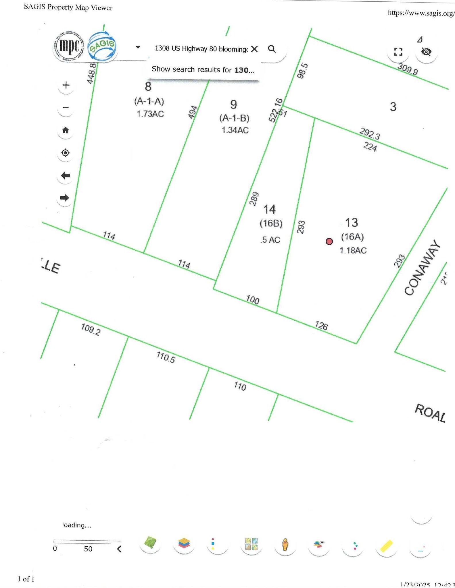 1308 US Highway 80, Bloomingdale, GA for Rent