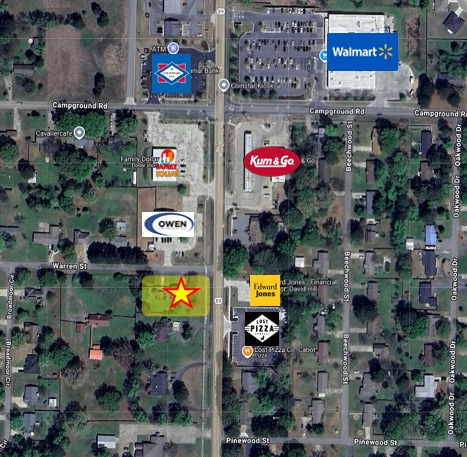 SW Corner of Pine St. & Warren St., Cabot, AR for Sale